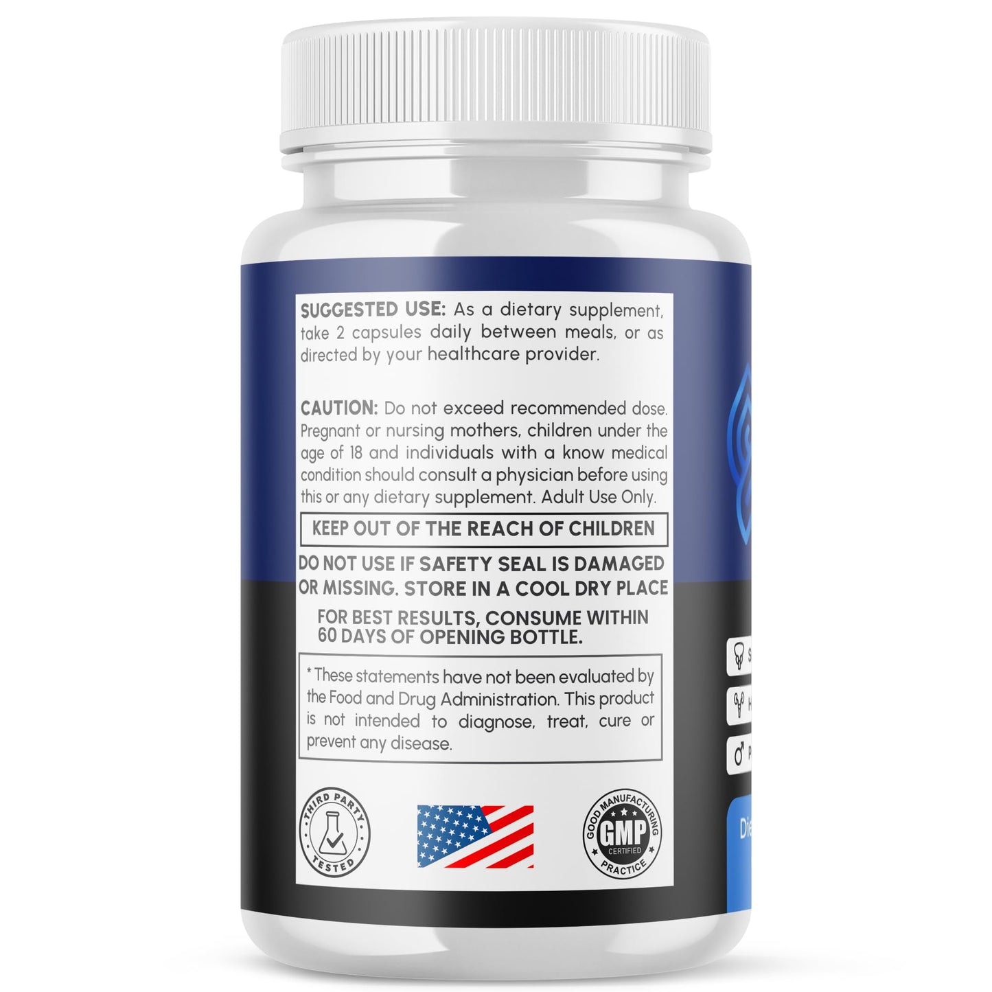 (3 Pack) Prosta Defender Capsules, Official Prostadefender Pills with All Natural Ingredients, Advanced Overall Health and Wellness Supplement, Natural Maximum Strength Vitamin Formula (180 Capsules) MJOBuy Supplements Australia