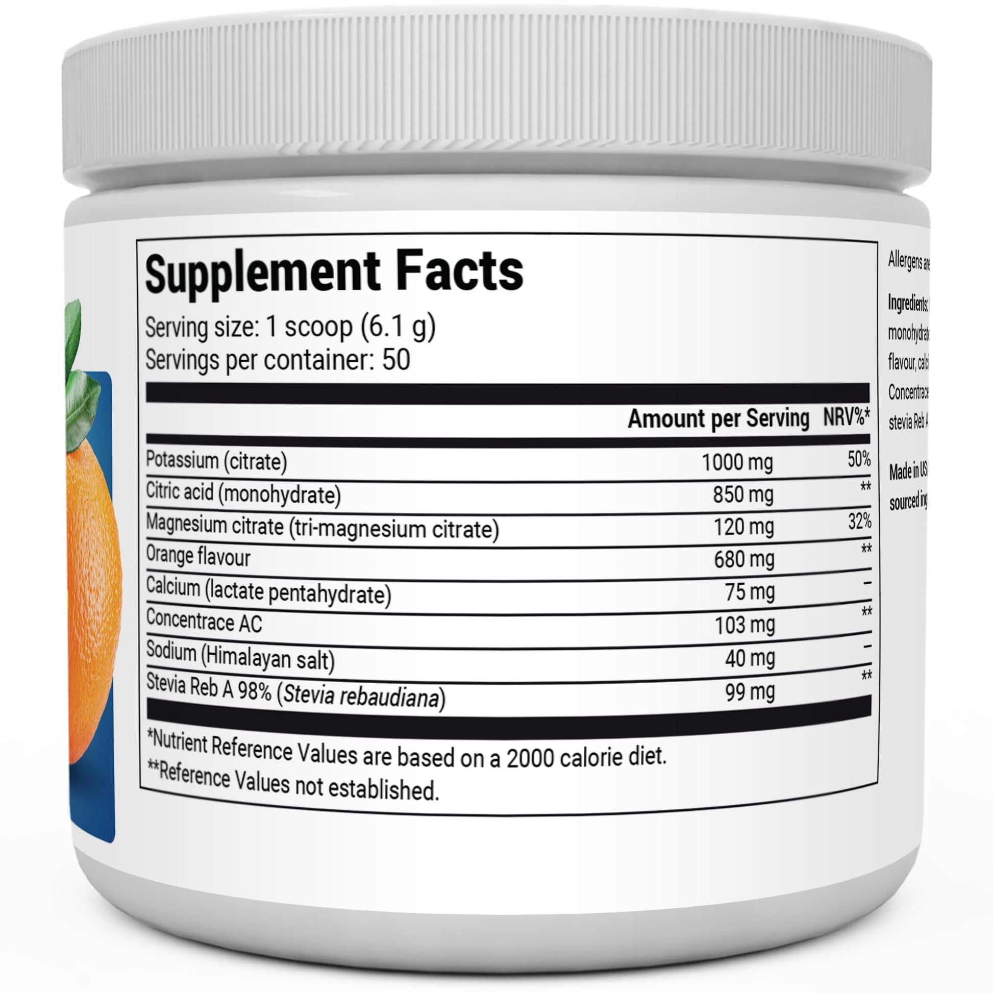 Dr. Berg Electrolyte Powder - Electrolyte Drink Supplements with 1000mg Potassium Dr. Berg NutritionalsBuy Supplements Australia