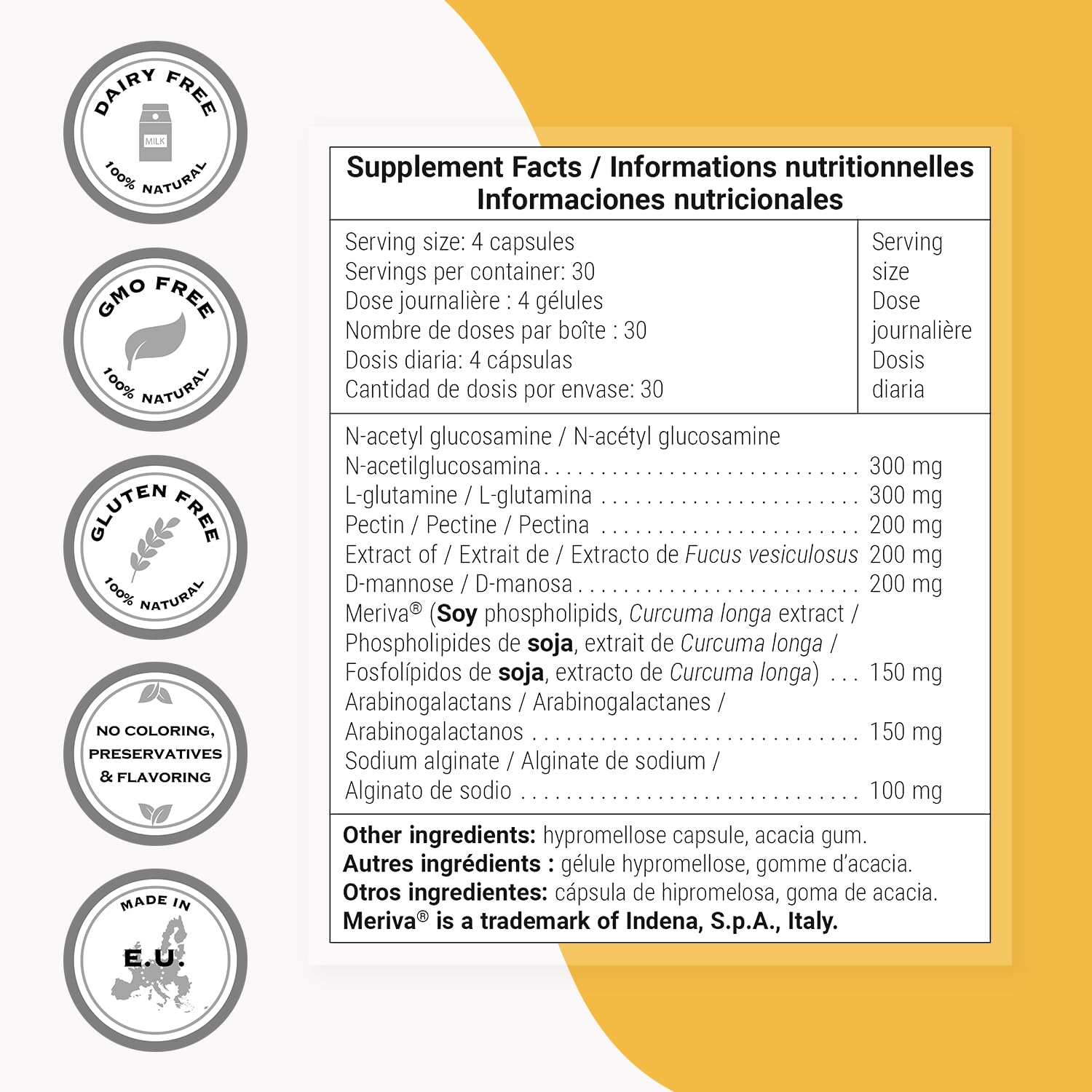 Supersmart - Lectin Flush - Lectin Blocker Shield Supplement - Digestive Support & Detox - Intolerances & Food Allergies - Intestinal Health | Non-GMO & Gluten Free - 120 Vegetarian Capsules SupersmartBuy Supplements Australia