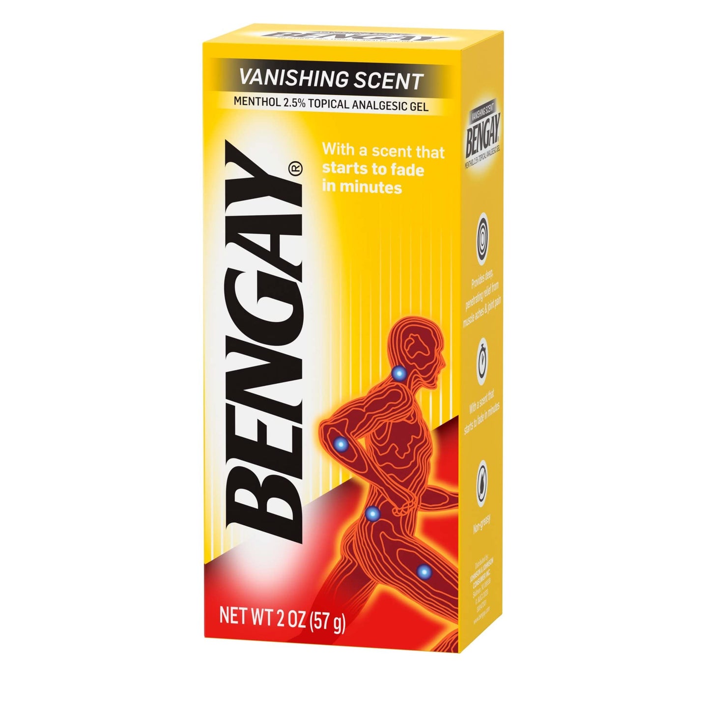 Ben Gay Vanish Scnt Size 2z Bengay Non-Greasy Vanishing Scent Pain Reliever Gel, Pack of 3 Johnson & JohnsonBuy Supplements Australia