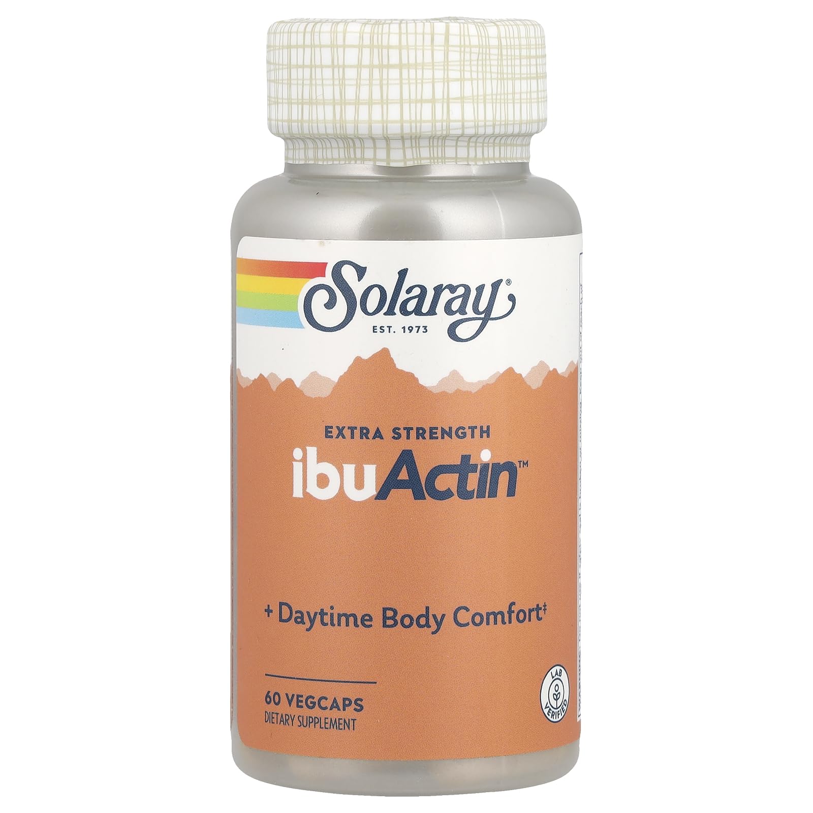 SOLARAY Ibuactin - Turmeric and Ginger Supplement for Men and Women, Body Comfort Supplement, Turmeric & Ginger Capsules - 60 Count VegCaps SOLARAYBuy Supplements Australia