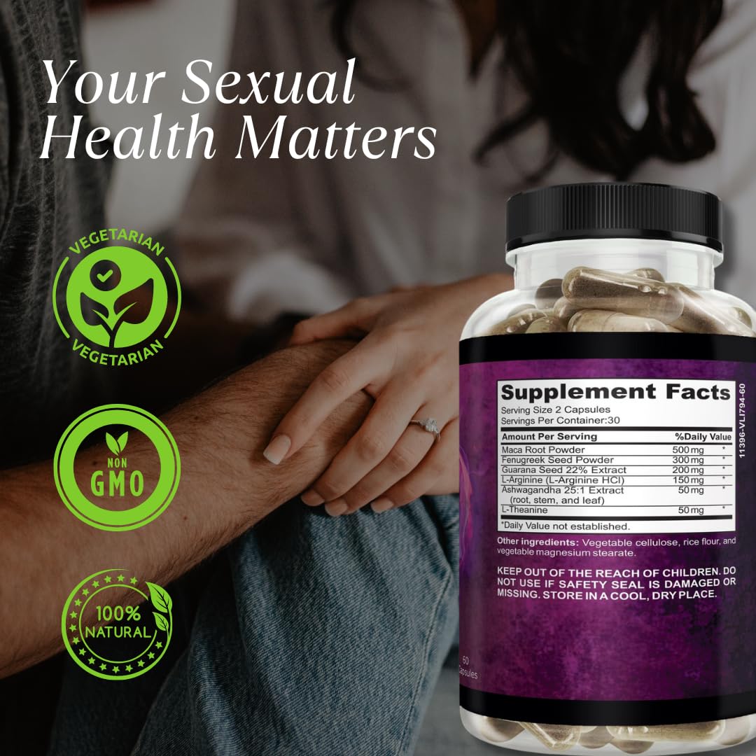 Waòm Wellness Crave – Women’s Desire Booster with Maca, Ashwagandha & L-Theanine – Natural Energy, Mood & Hormone Balance Support – 60 Vegan Capsules Waòm WellnessBuy Supplements Australia