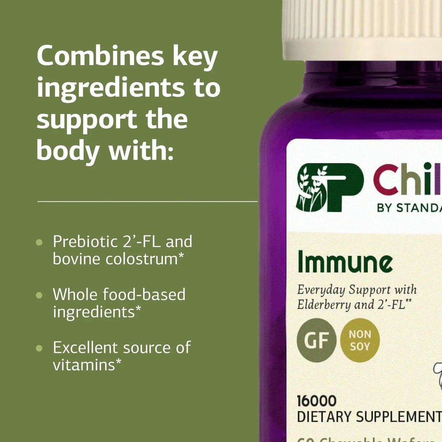 Standard Process Inc. Children's Immune - 60 Wafers Standard Process Inc.