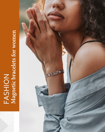 Jecanori Women's Pure Copper Bracelet, Ultra Strength Magnetic Copper Bracelets for Women JecanoriBuy Supplements Australia