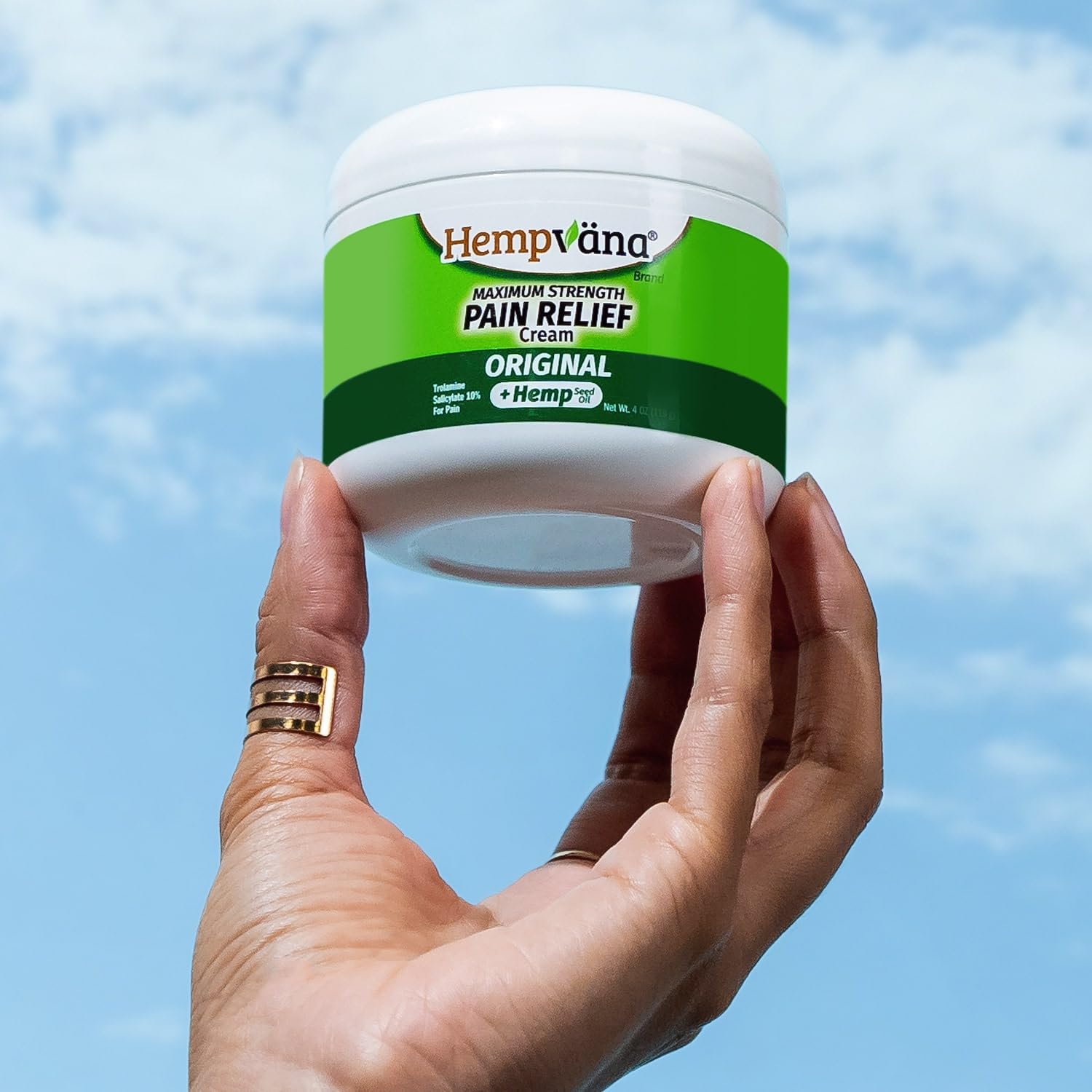 Hempvana Maximum Strength Relief Cream. Hemp Seed Oil for Muscles & Joints, AS SEEN ON TV, Odor-Free, Non-Greasy, Long-Lasting Relief HempvanaBuy Supplements Australia