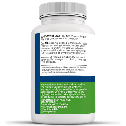 NEW AGE AREDS 2 Eye Vitamins - Lutein, Zeaxanthin, Bilberry, Astaxanthin Mineral Vision Supplement - 180 Count NEW AGEBuy Supplements Australia