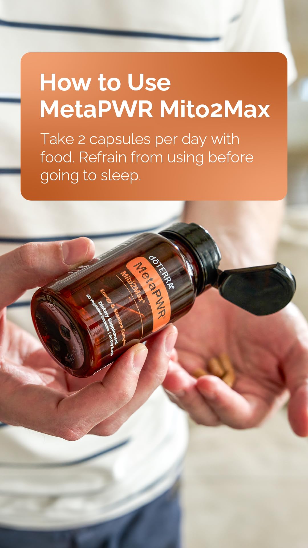 doTERRA MetaPWR Mito2Max Energy Supplement - 60 Capsules doTERRABuy Supplements Australia