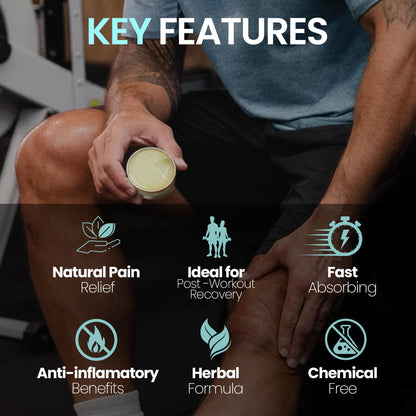 UNDRBUDR Post-Activity Recovery Muscle Rub Salve with Arnica, Comfrey & Essential Oils- Balm for Muscle Soreness, Joint Discomfort & Post-Workout Recovery, Natural Formula for Active Lifestyles (3 oz) UNDRBUDRBuy Supplements Australia
