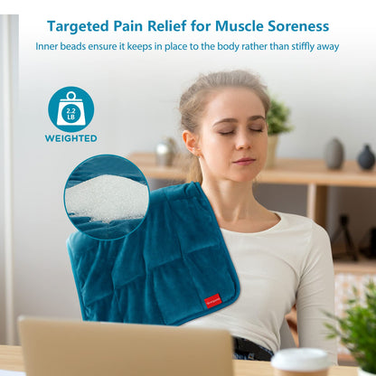 Comfytemp Full Weighted Heating Pad for Back Pain & Cramps Relief, 2.2lb Large Electric ComfytempBuy Supplements Australia