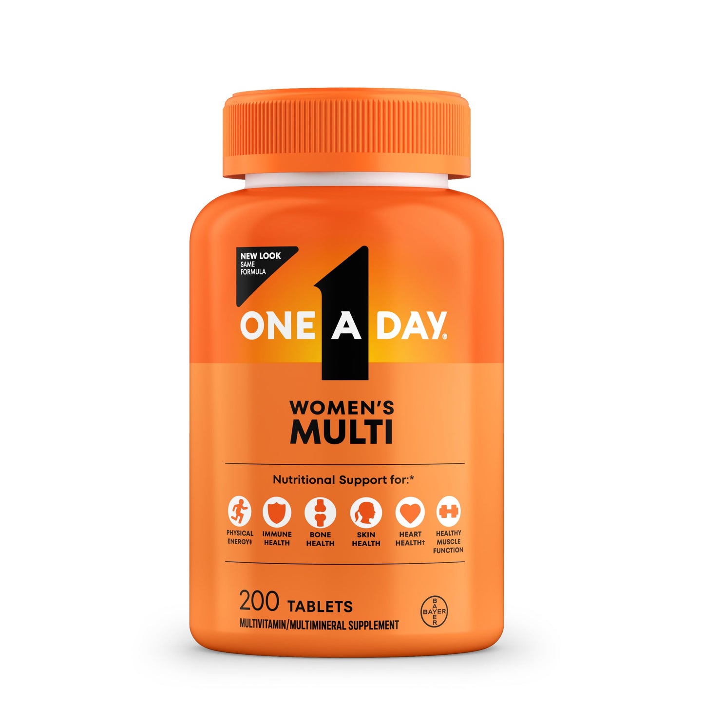 One A Day Multivitamin for Women- Daily Vitamins for Woman with Biotin, Calcium, Folic Acid, Iron & Zinc, Complete Women’s Vitamins