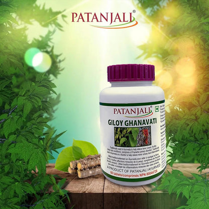 patanjali Giloy Ghanvati 60 tab Pack of 3 patanjaliBuy Supplements Australia