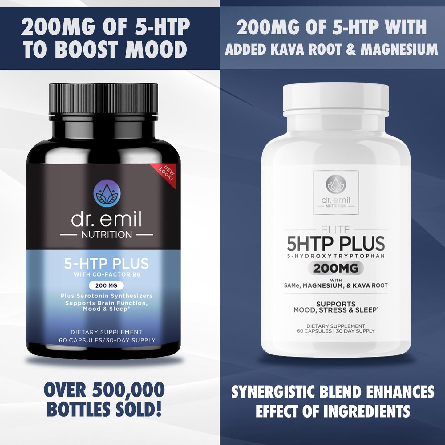 200 MG 5-HTP Elite with Kava Root Extract, Magnesium & SAM-e to Maintain Normal DR EMIL NUTRITIONBuy Supplements Australia