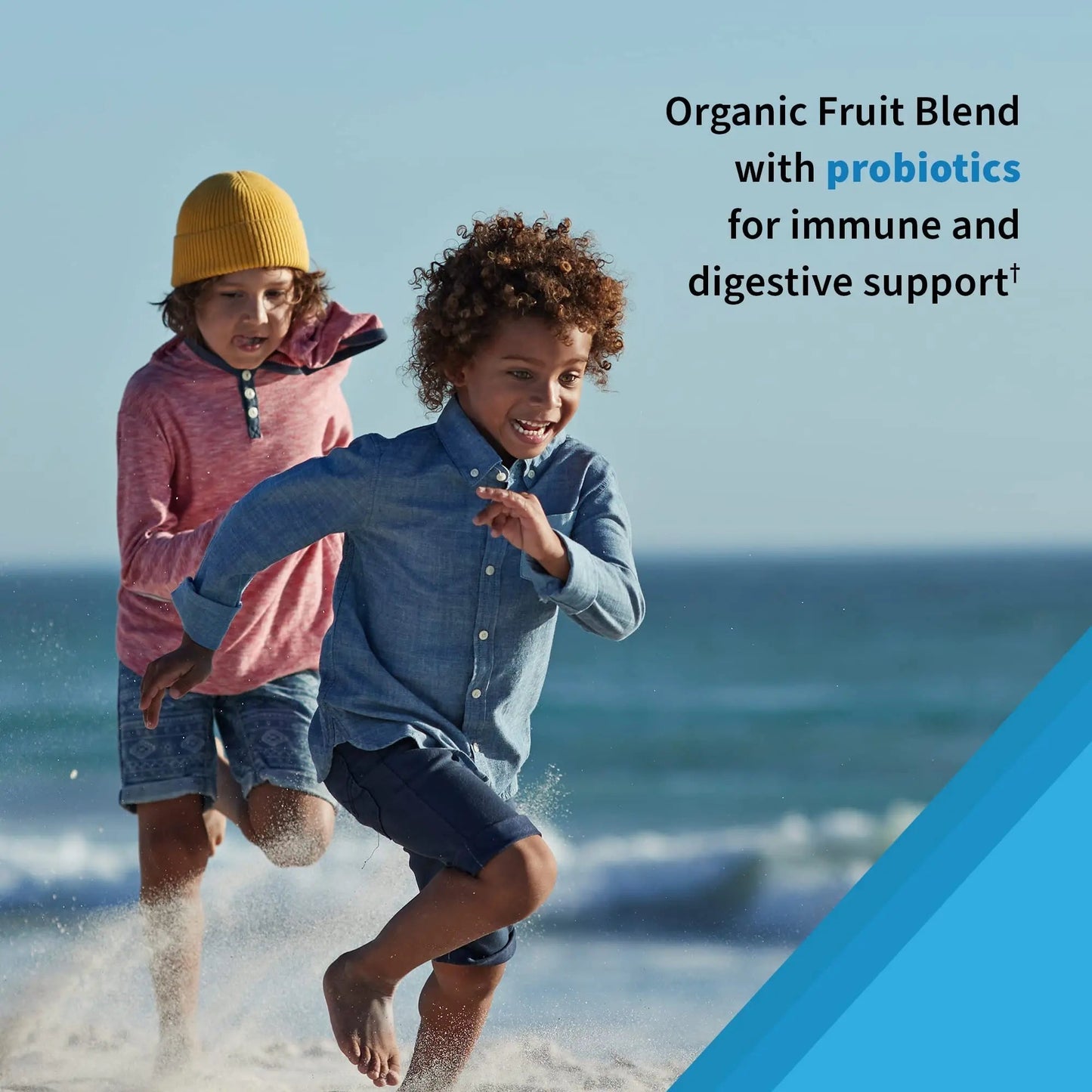Kids Multivitamin Gummy with Iron + Probiotics for Immune Health & Digestion: Vitamins D, C, E, B, Zinc for Energy & Development, Vitamin Code Garden of LifeBuy Supplements Australia