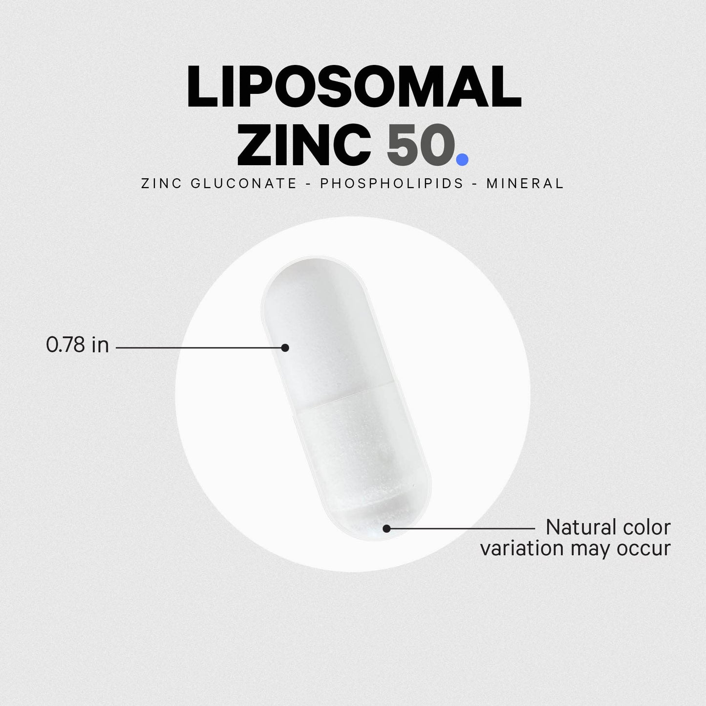 Codeage Liposomal Zinc Supplement – 3 Month Supply – One Per Day - 50 mg Zinc Gluconate Vitamin Pills - Essential Mineral Supplements Liposomal Delivery Matrix - Vegan Non-GMO - 100 Capsules CodeageBuy Supplements Australia