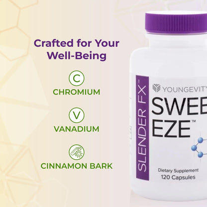 Youngevity Sweet eze 120 Capsules YoungevityBuy Supplements Australia
