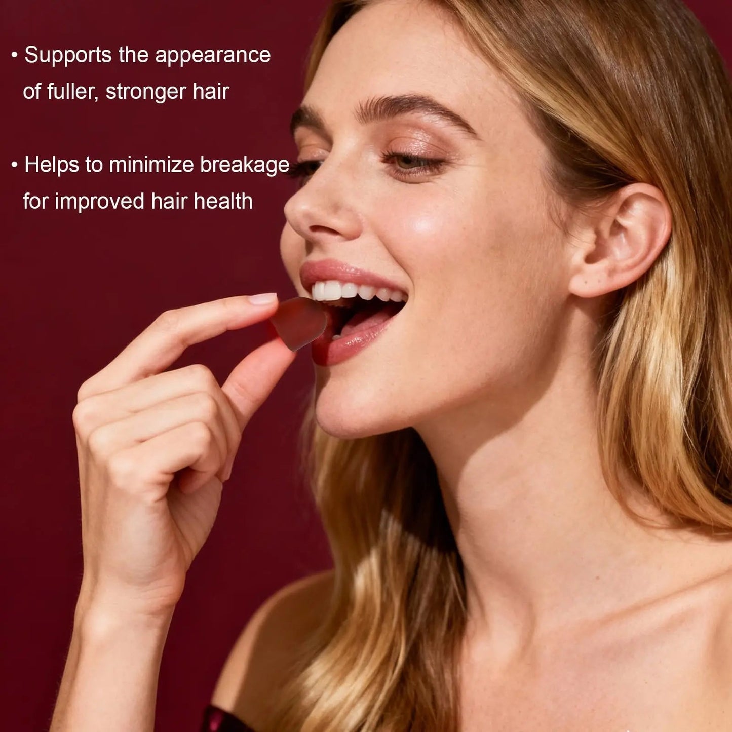 GENGGUI Hair Growth Gummies for Women - Hair Vitamins with Biotin & Silica for Faster Growth - Hair Growth Accelerator Supplement GENGGUIBuy Supplements Australia