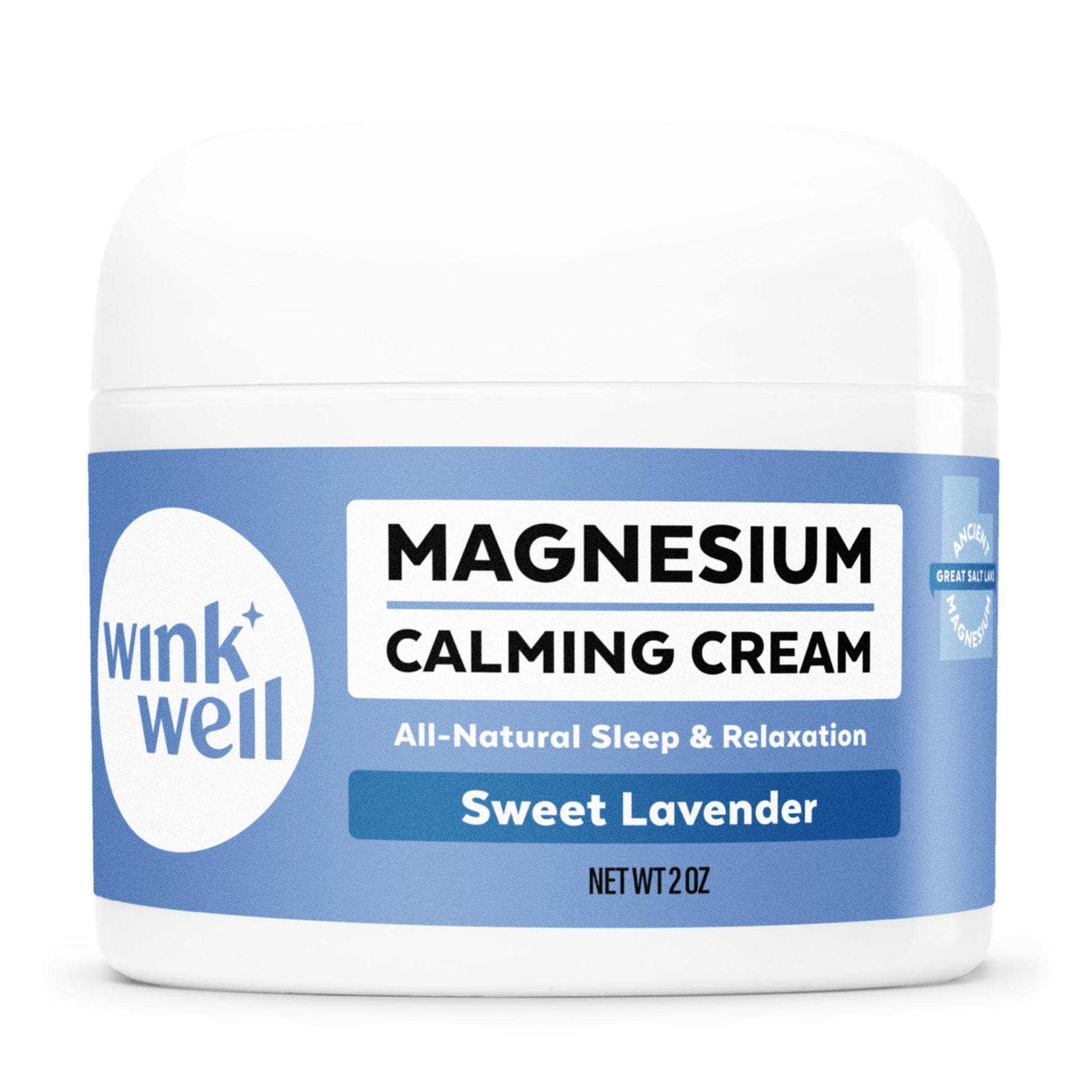 Wink Well Magnesium Calming Muscle and Joint Cream for Nighttime Relaxation Wink NaturalsBuy Supplements Australia