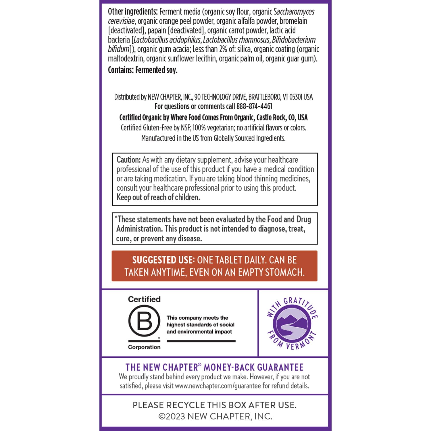 New Chapter Men’s Multivitamin, B6, Extra B12, D3, Vitamin C & Zinc, Immune, Heart, Cellular Energy, and Brain Health New ChapterBuy Supplements Australia