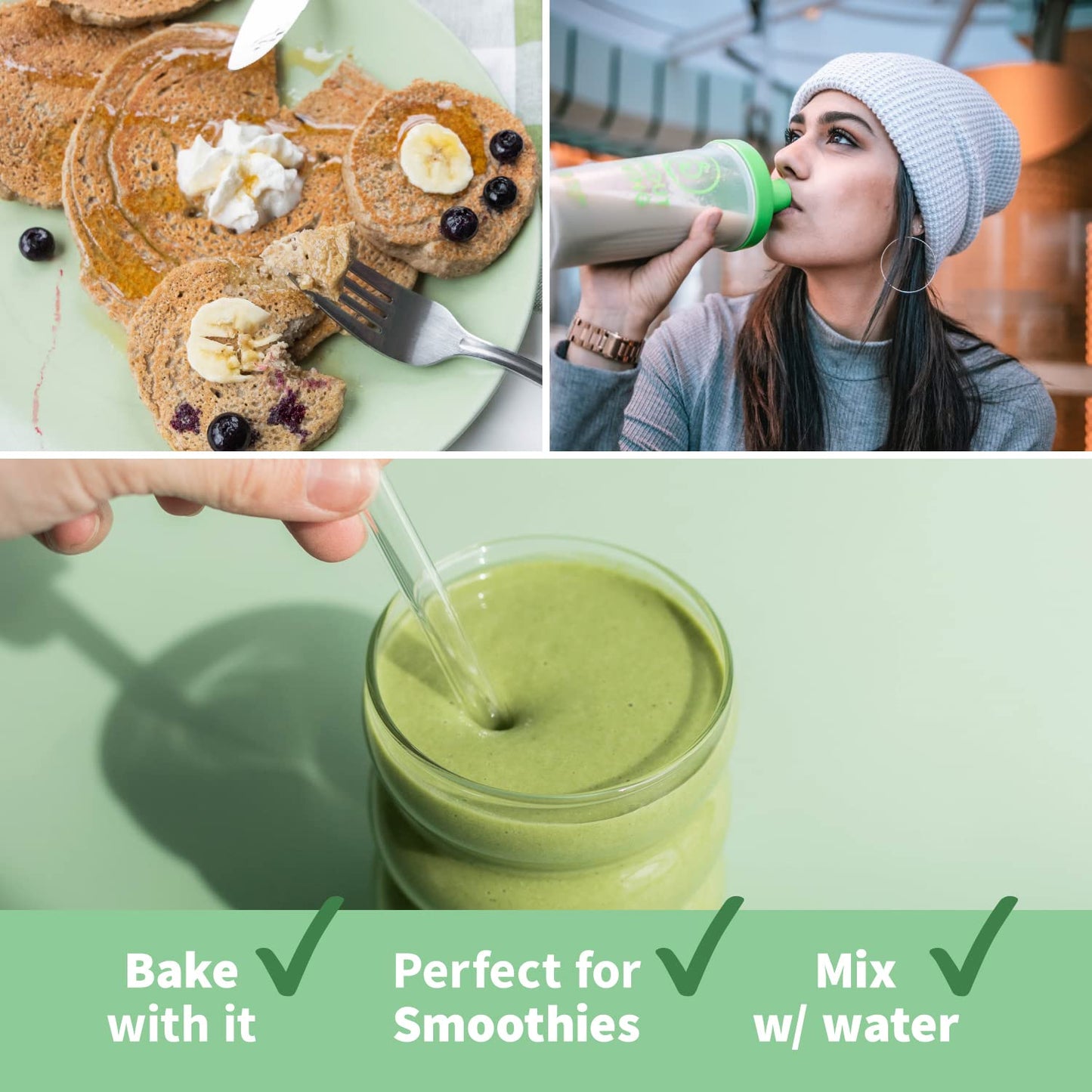 Sprout Living Epic Protein, Plant Based Protein & Superfoods Powder, Chocolate Maca Powder | 20 Grams Organic Protein Powder, Vegan, Non Dairy, Non-GMO, Gluten Free