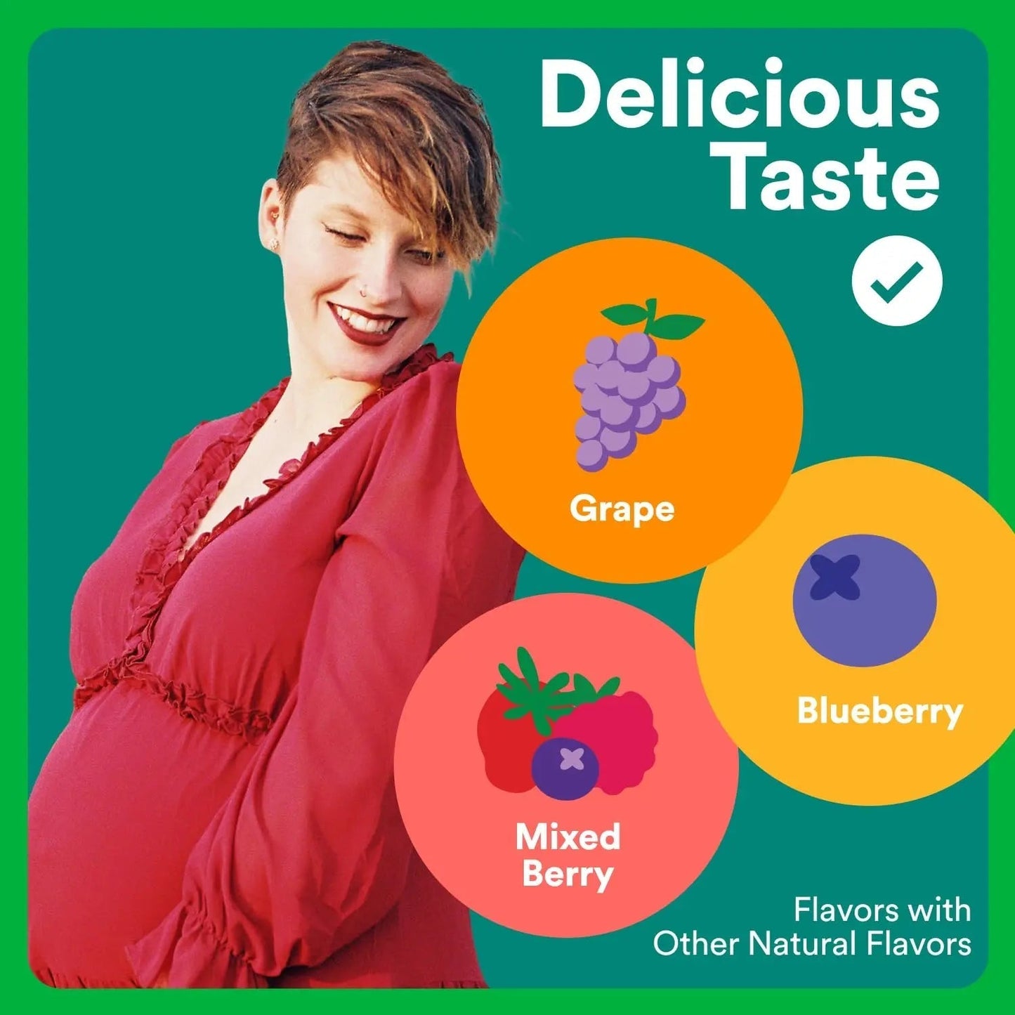 SmartyPants Organic Prenatal Vitamins for Women, Multivitamin Gummies: Biotin, Methylfolate, Omega 3 (ALA), Vitamin D3, C, Vitamin B12, B6, A, K2 & Zinc SmartyPantsBuy Supplements Australia