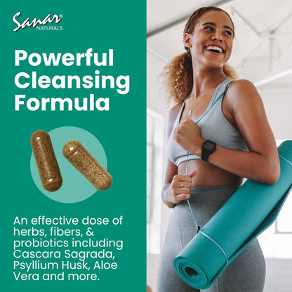 Sanar Naturals Colon Cleanser - Herbal Blend with Probiotics and Fibers - Digestive Health Sanar NaturalsBuy Supplements Australia