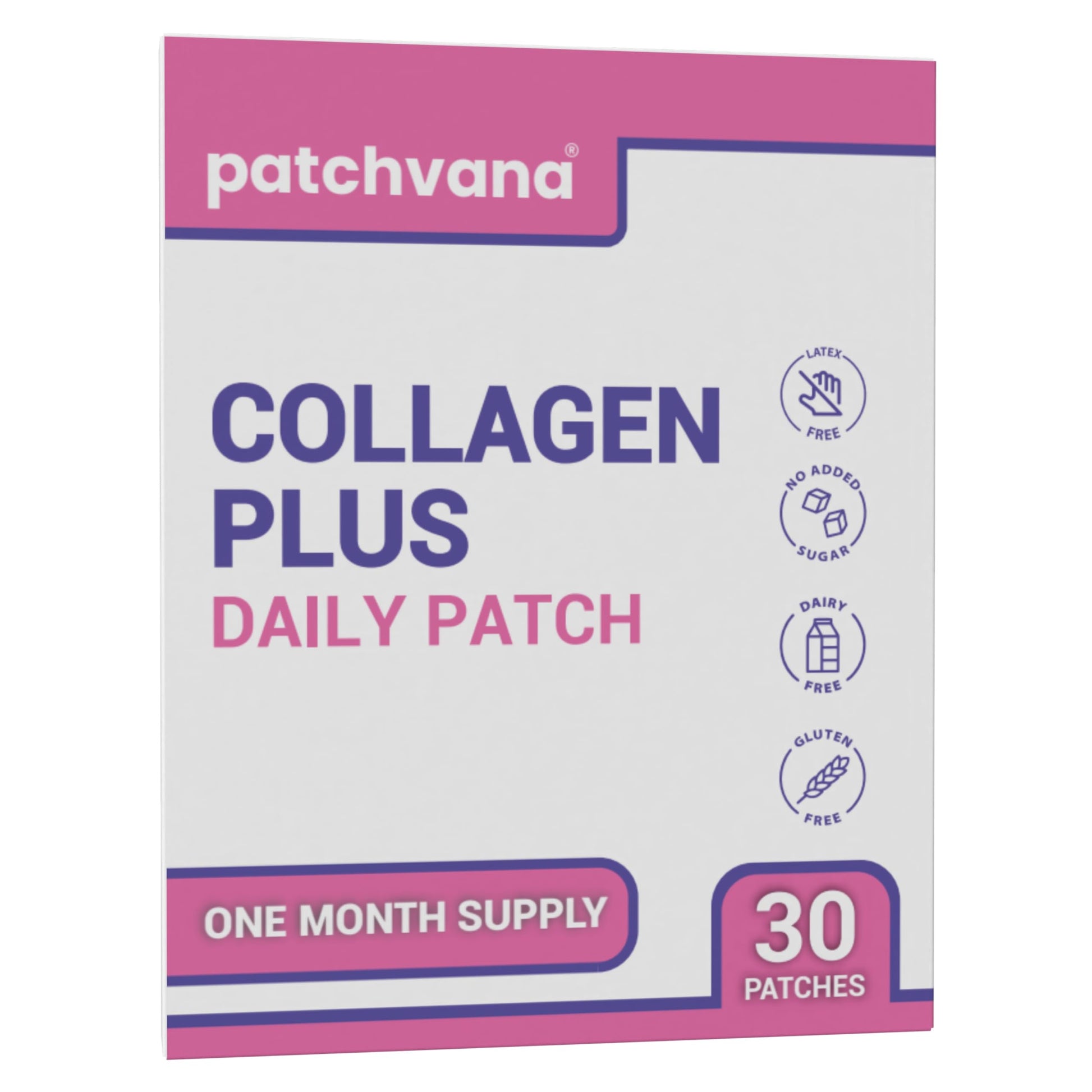 Patchvana Collagen Plus Patch for Women & Men, 1 Month Supply, 30 Patches PatchvanaBuy Supplements Australia