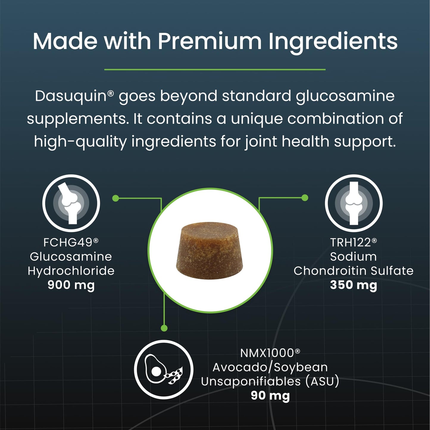 Nutramax Dasuquin for Large Dogs, Joint Health Supplement, Contains Glucosamine for Dogs, Plus Chondroitin, ASU and More, Supports Healthy Joints, Soft Chews, 150 Count Nutramax LaboratoriesBuy Supplements Australia