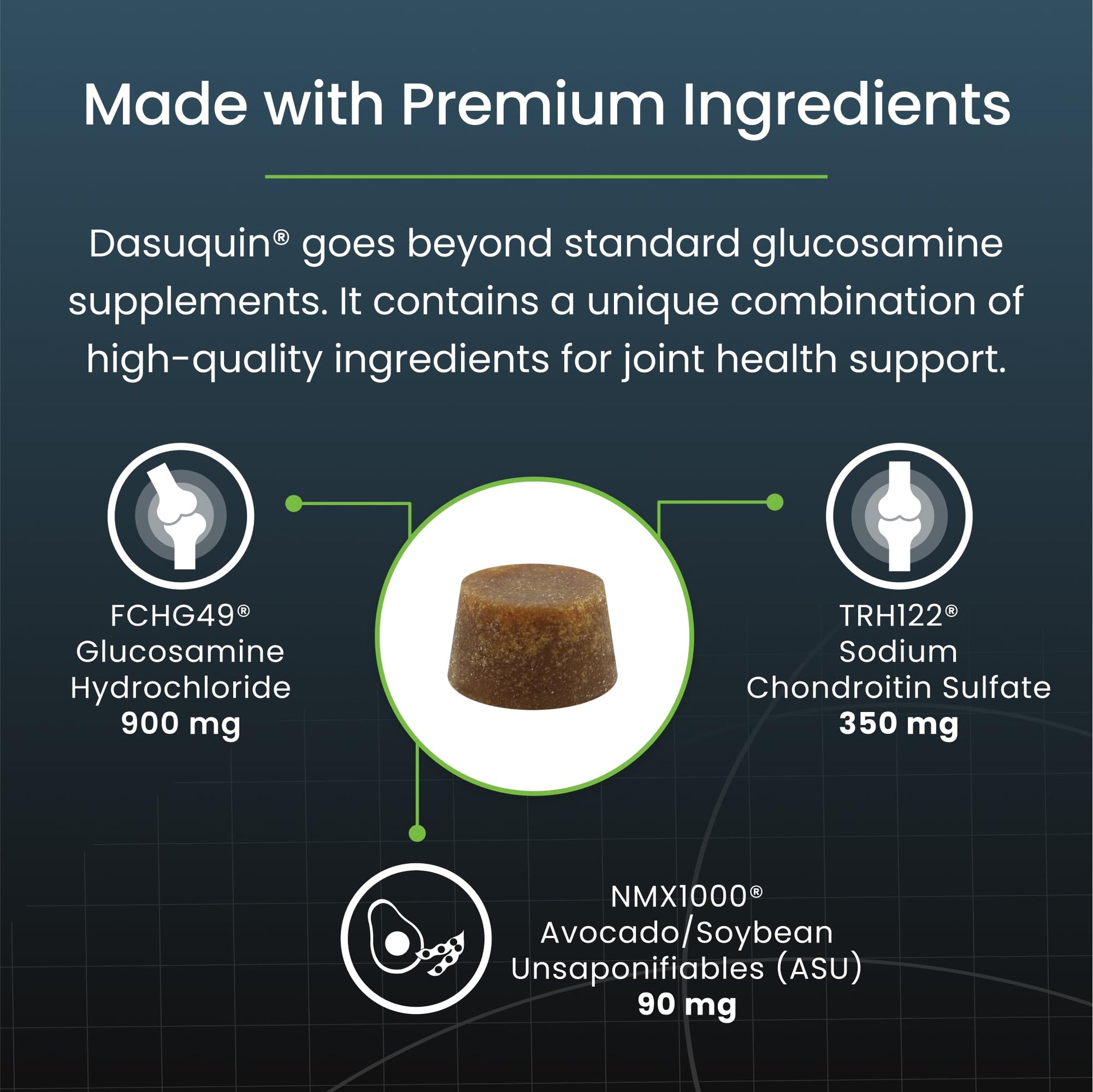 Nutramax Dasuquin for Large Dogs, Joint Health Supplement, Contains Glucosamine for Dogs, Plus Chondroitin, ASU and More, Supports Healthy Joints, Soft Chews, 150 Count Nutramax LaboratoriesBuy Supplements Australia