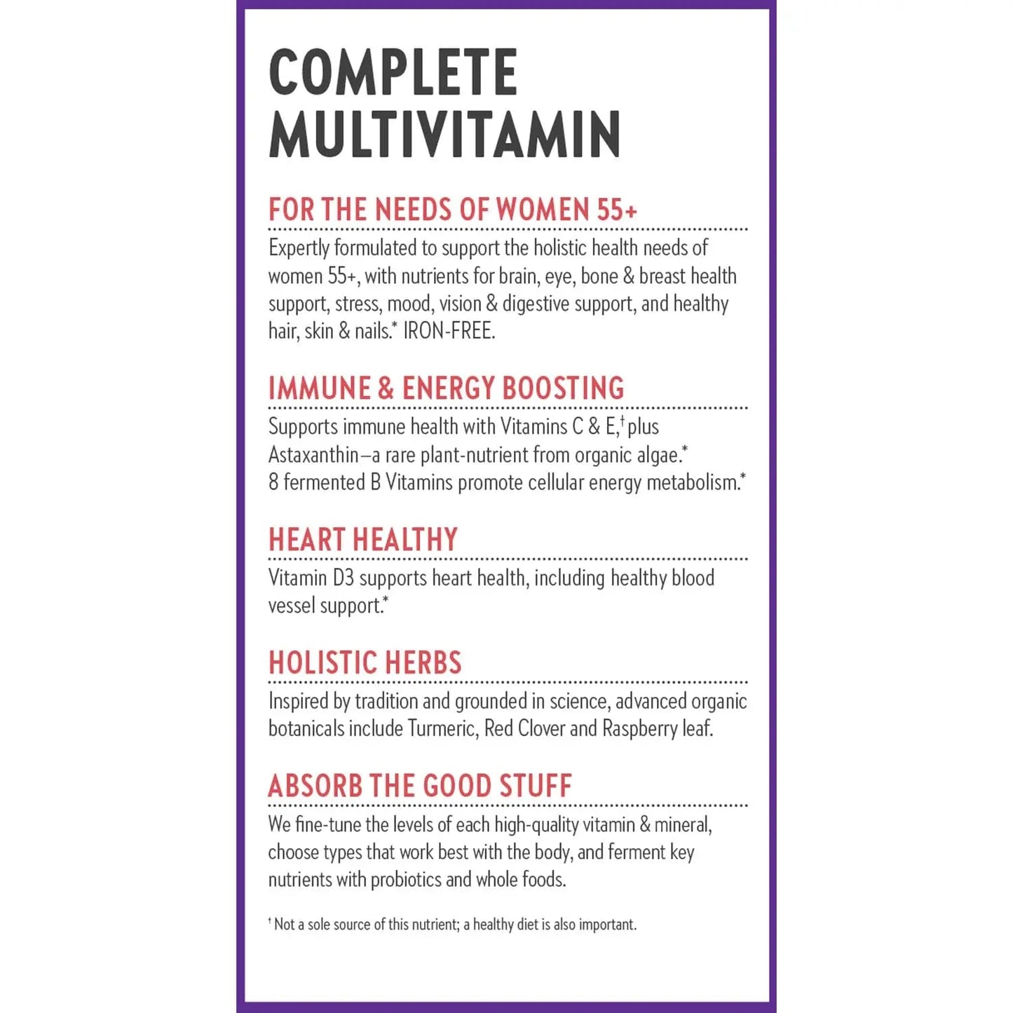New Chapter Women’s Multivitamin 55+, Astaxanthin, B6, B12, D3, Vitamin C & Zinc, Immune, Heart, Cellular Energy New ChapterBuy Supplements Australia