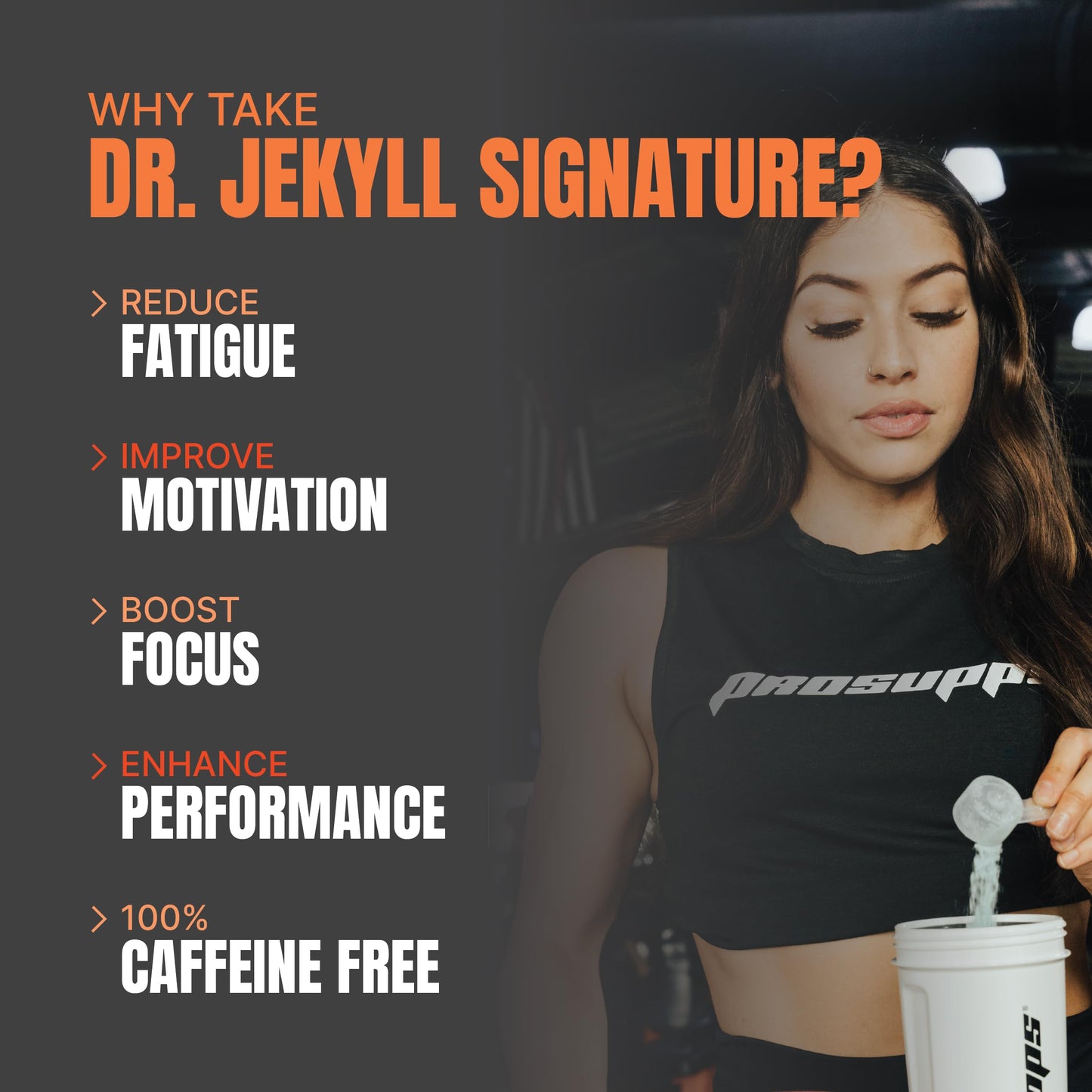 PROSUPPS Dr. Jekyll Signature Pre-Workout Powder, Stimulant & Caffeine Free, Intense PROSUPPSBuy Supplements Australia