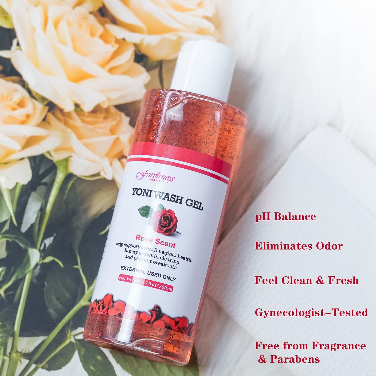forvirness Feminine Wash with Cleaning Factor, Vaginal Wash - Clean, Remove Odor, pH Balance forvirnessBuy Supplements Australia
