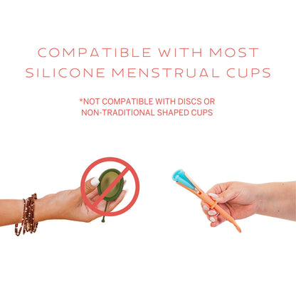Pixie Menstrual Cup & Tampon Applicator + Period Cup Remover - Make Insertion & Removal Easy Pixie CupBuy Supplements Australia
