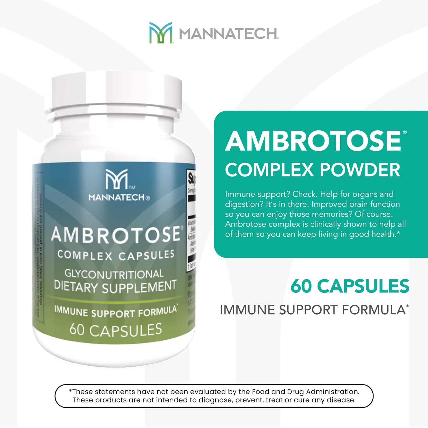 Mannatech® Ambrotose® Complex 60 Capsules MannatechBuy Supplements Australia