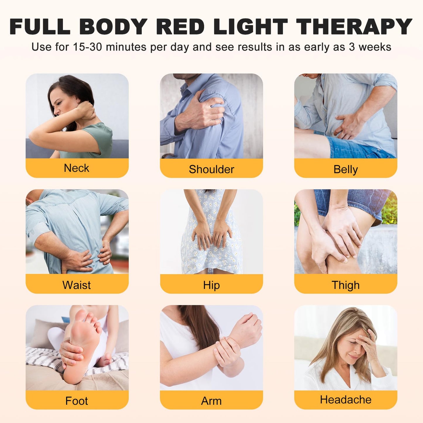 Rutollmit Red Light Therapy Mat - Experience Relaxation with 225 LEDs, 660nm Red Light RutollmitBuy Supplements Australia