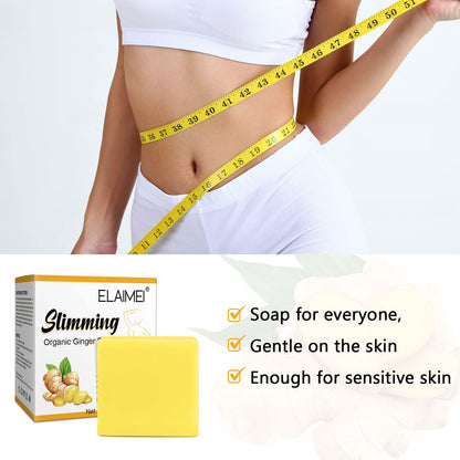 Organic Ginger Soap, Moisturizing Bath Soap, Slimming Ginger Soap, Deep Clean Effectively MoulisBuy Supplements Australia