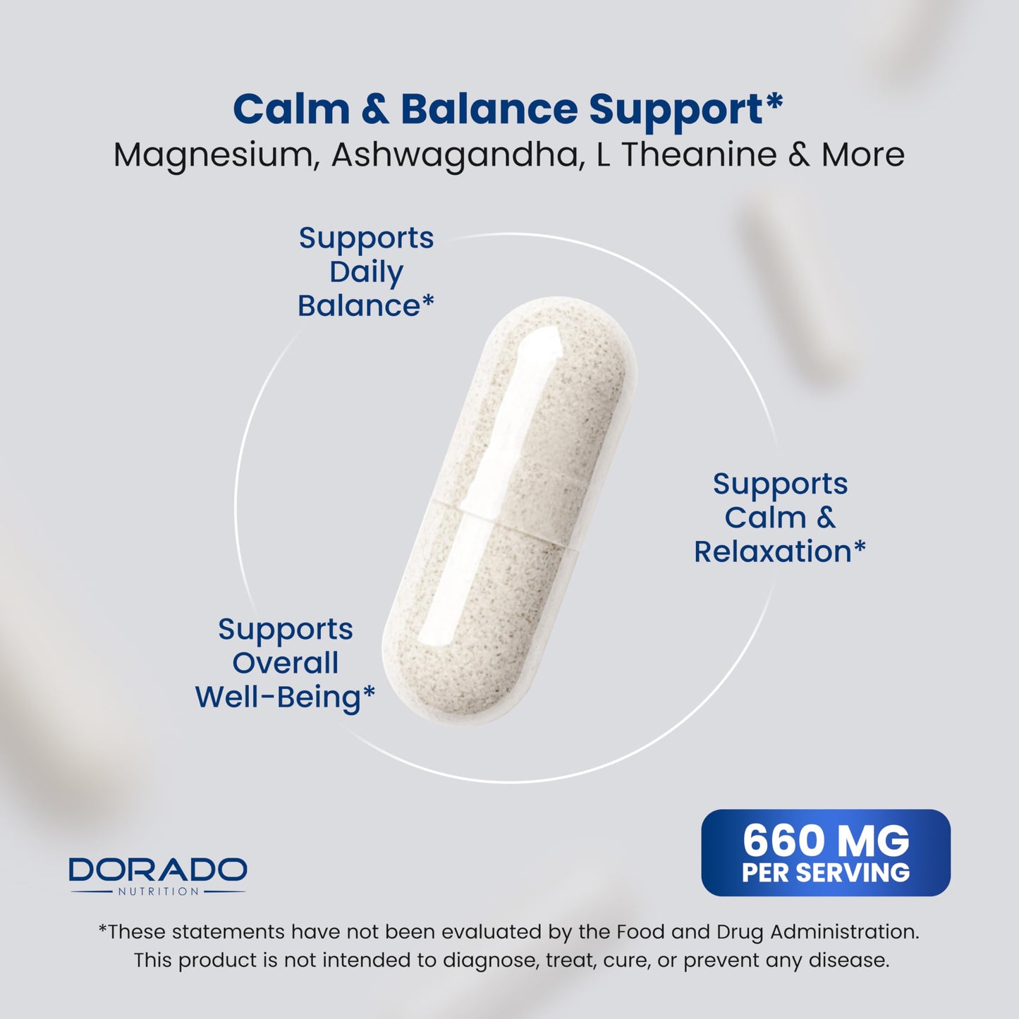 Cortisol Supplements for Women & Men with 14 in1 Blend (Magnesium, Ashwagandha, L Theanine & More) Healthy Cortisol Balance & Calm Mood Support - Third Party Tested, Non GMO, USA Made - 60 Count DORADO NUTRITIONBuy Supplements Australia