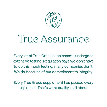 True Grace One Daily Women’s Multivitamin 40+ Fermented Minerals, Organic Adaptogens & Mushrooms Energy, Immune, Bone Support True Grace
