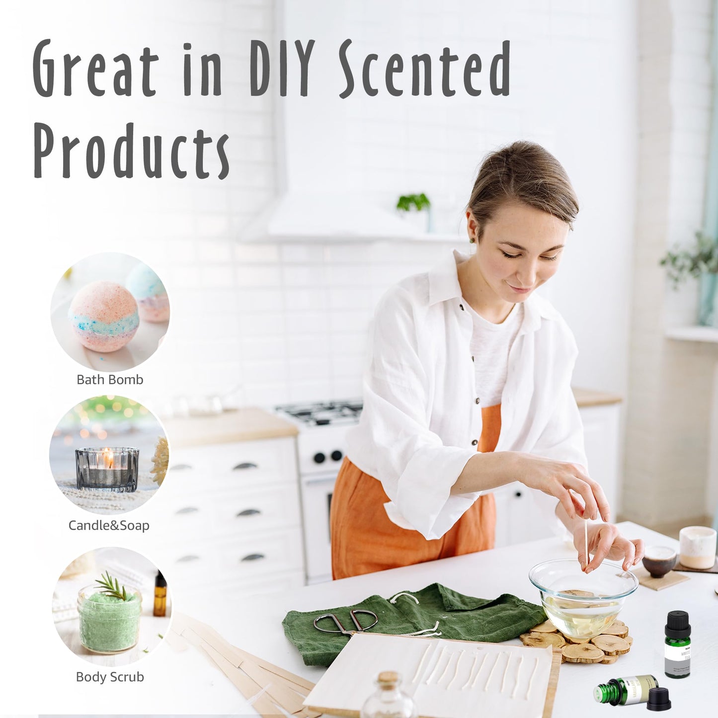 Fragrance Oils, MitFlor Hotel Collection Diffuser Oil for Home, Soap & Candle Making Scents MitFlorBuy Supplements Australia