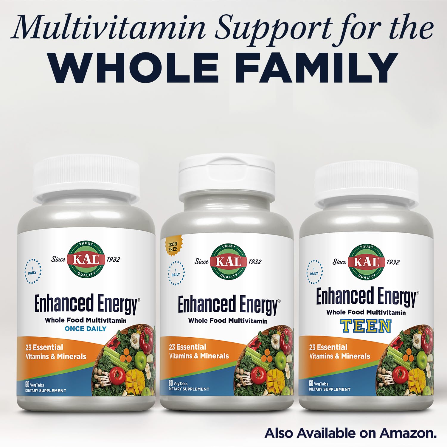 KAL Enhanced Energy Tablets, 60 Count KALBuy Supplements Australia