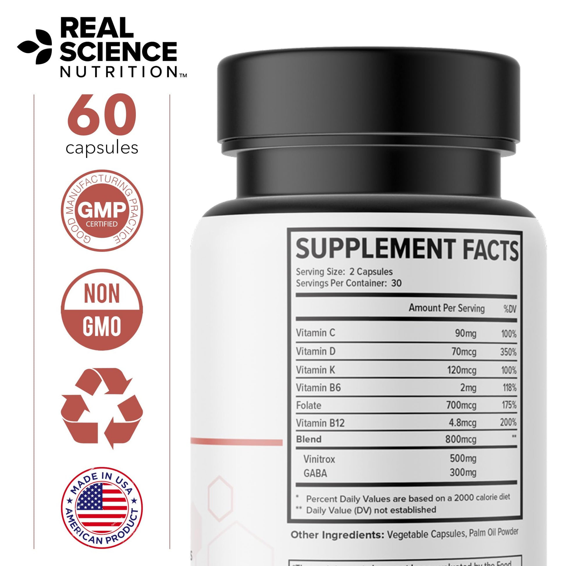 Real Science Nutrition Offers Memory Miracle – Brain and Memory Support Supplement for Focus, Mental Clarity & Brain Health – Nootropic Brain Booster with Nitric Oxide – 60 Capsules Real Science NutritionBuy Supplements Australia