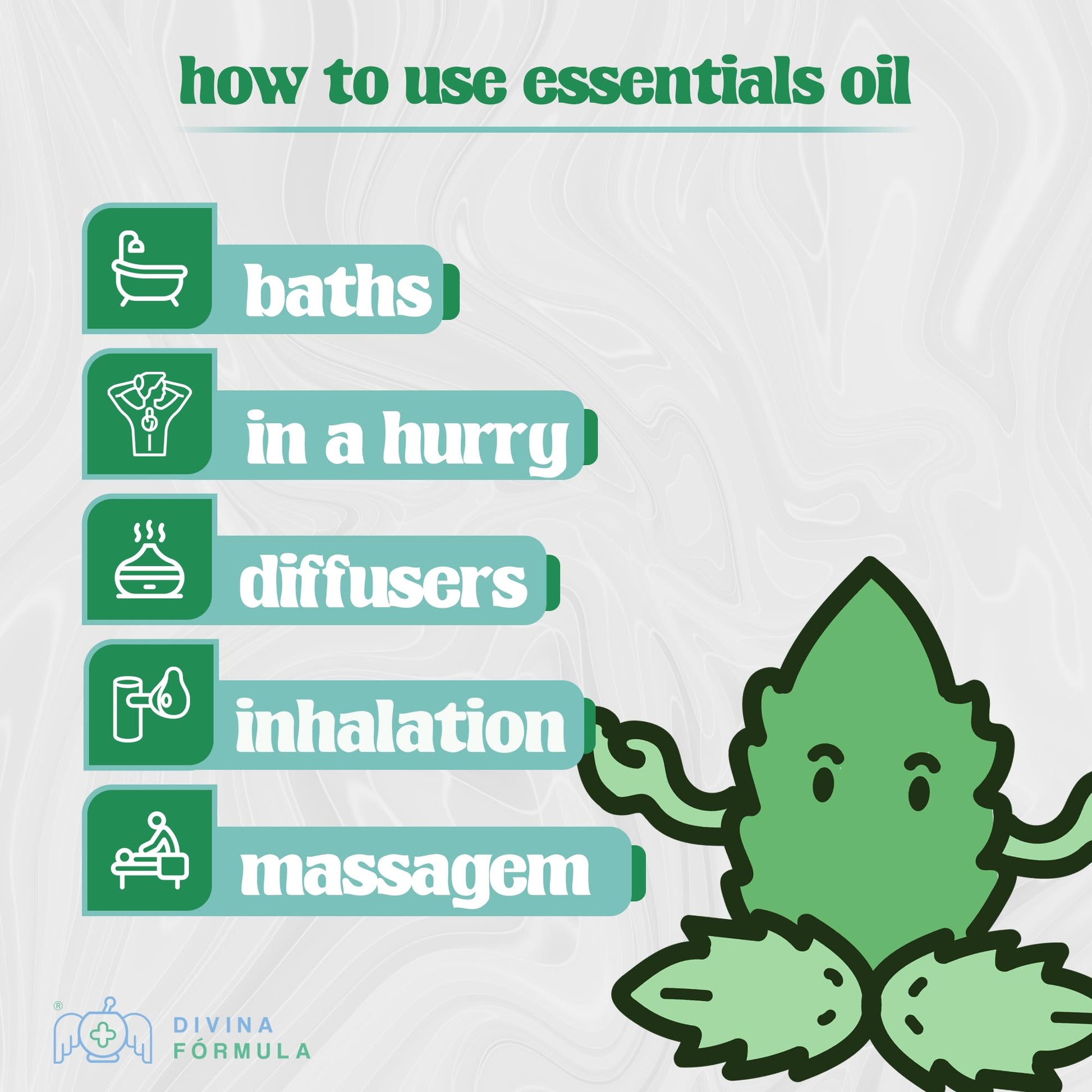 Divina Fórmula - 100% Pure Peppermint Essential Oil - Aromatherapy Oils, Essential Oils - Oil for Massage Divina FÓrmulaBuy Supplements Australia