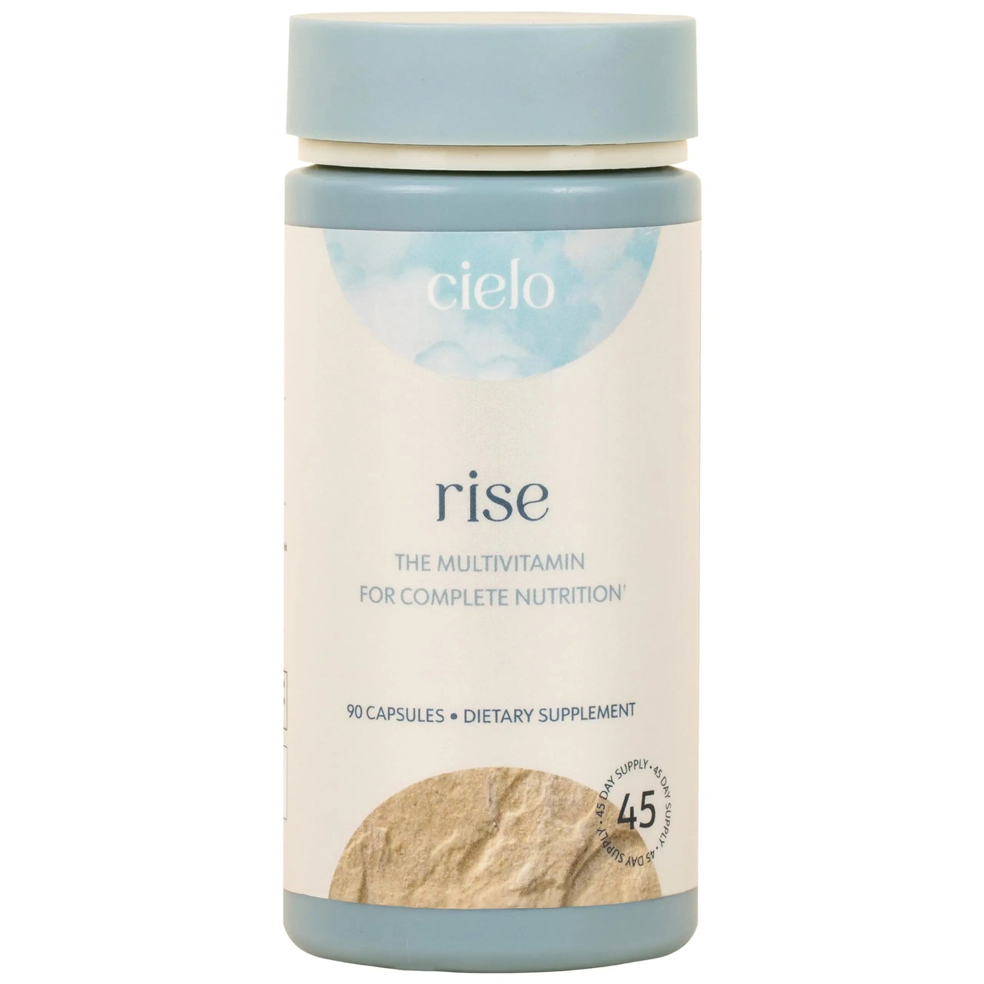 Cielo Rise Multivitamin for Women and Men - Vitamin A, C, D3, E K2, & More - Magnesium Glycinate, Citrate, and Malate for Digestive Support Cielo