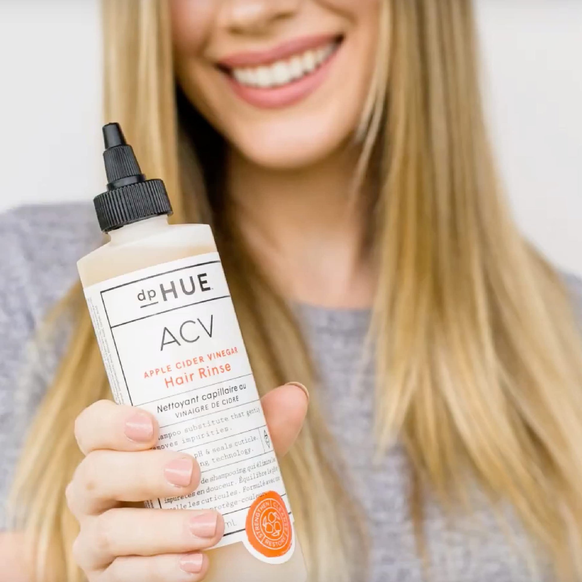 dpHUE Apple Cider Vinegar Hair Rinse, 8.5 oz - Shampoo Alternative & Scalp Cleanser dpHUEBuy Supplements Australia