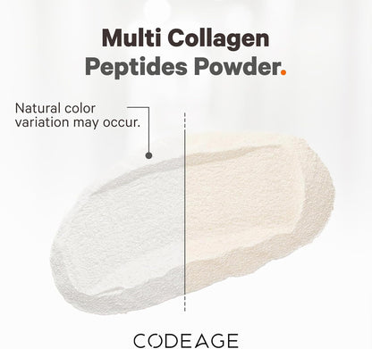 Codeage Multi Collagen Protein Powder Peptides, Hydrolyzed Collagen for Women & Men, Collagen Supplements, Grass Fed Bone Broth, 2-Month Supply, Unflavored, Type 1, 2, 3, 5 & 10, Non-GMO - 20 OZ CodeageBuy Supplements Australia