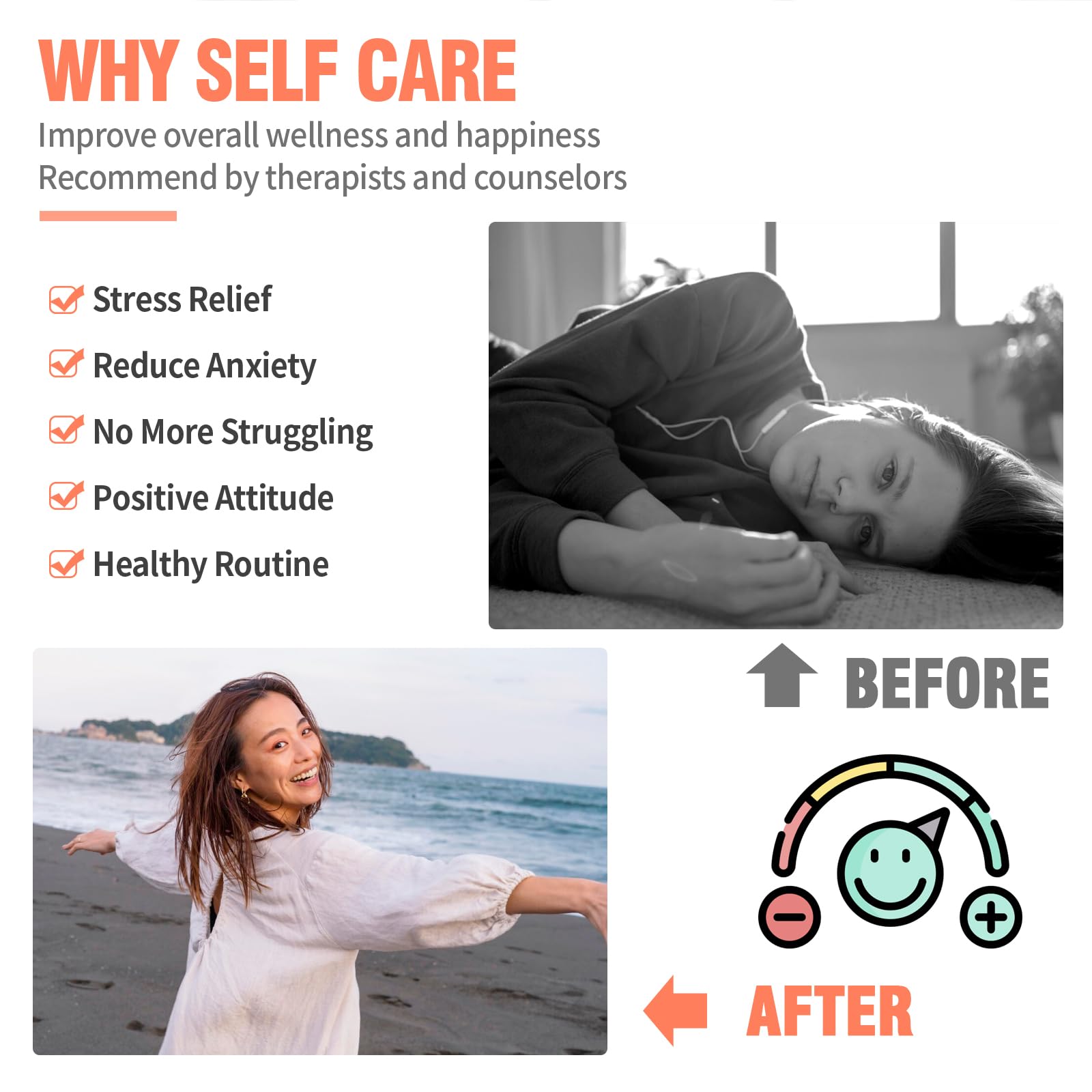 HIONXMGA Positive Messages in a Bottle (60+ Positive Affirmations),Self Care Gifts for Women Men HIONXMGABuy Supplements Australia