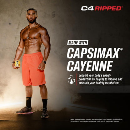 Cellucor C4 Ripped Pre Workout Powder Raspberry Lemonade | Creatine Free + Sugar Free CellucorBuy Supplements Australia