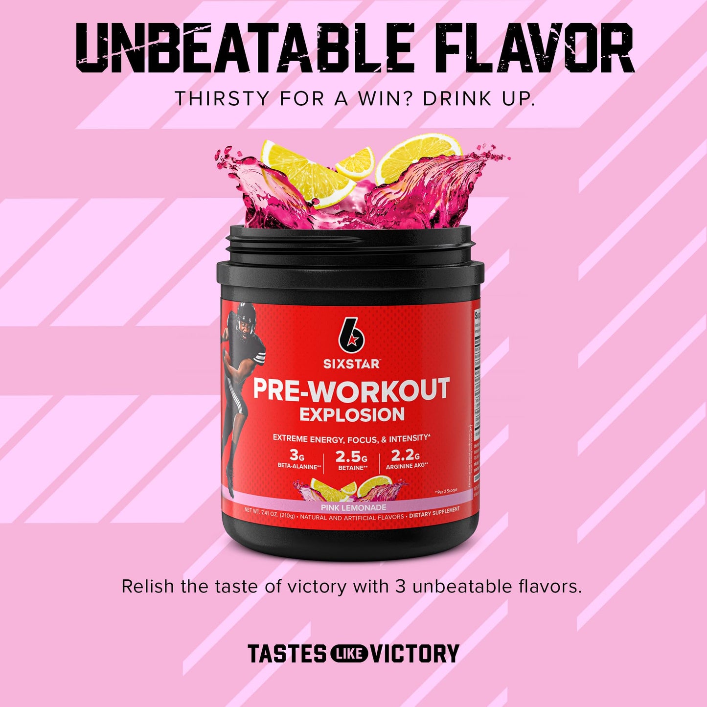Six Star Pre Workout PreWorkout Explosion Pre Workout Powder for Men & Women PreWorkout Six StarBuy Supplements Australia