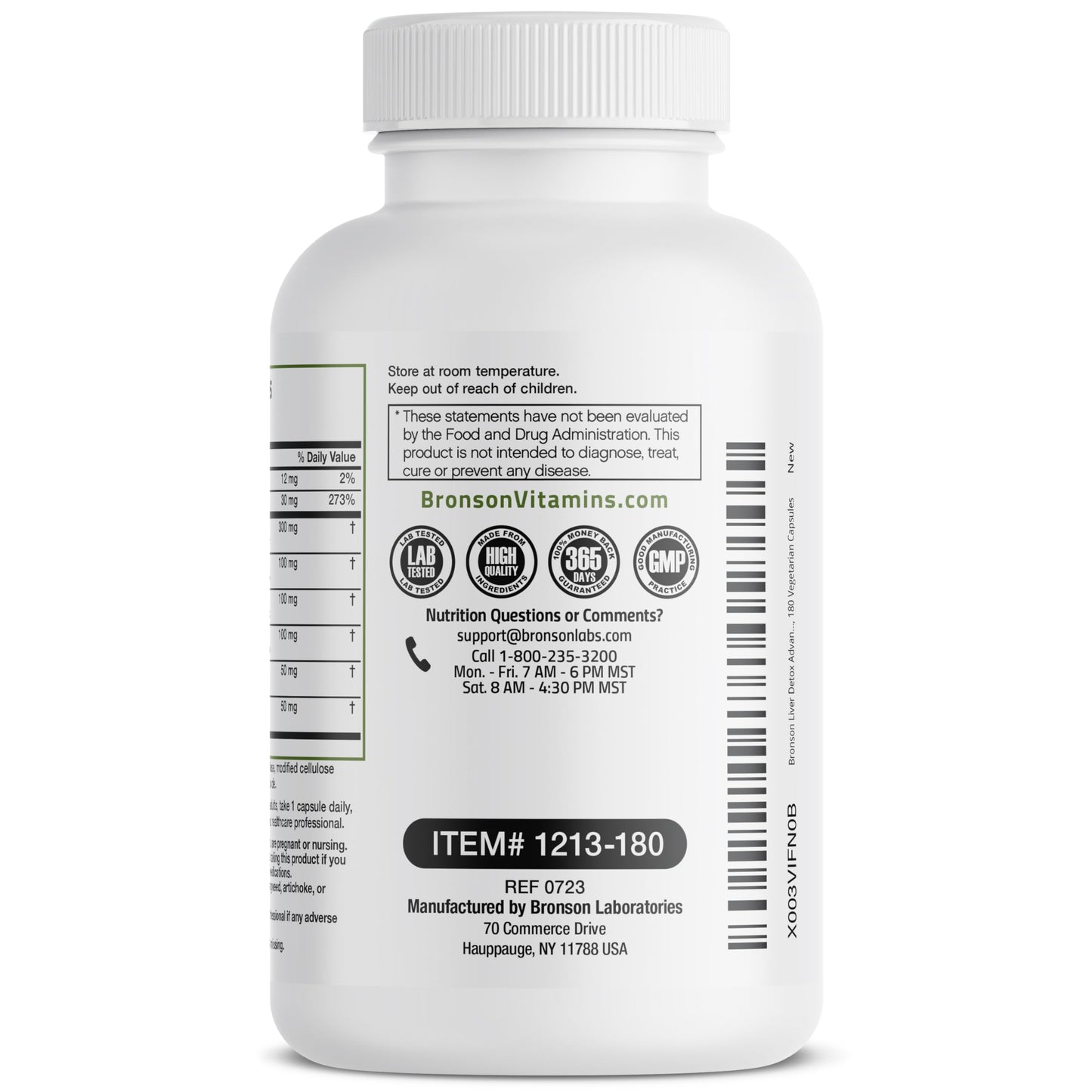 Bronson Liver Detox Advanced Detox & Cleansing Formula Supports Health Liver Function BronsonBuy Supplements Australia