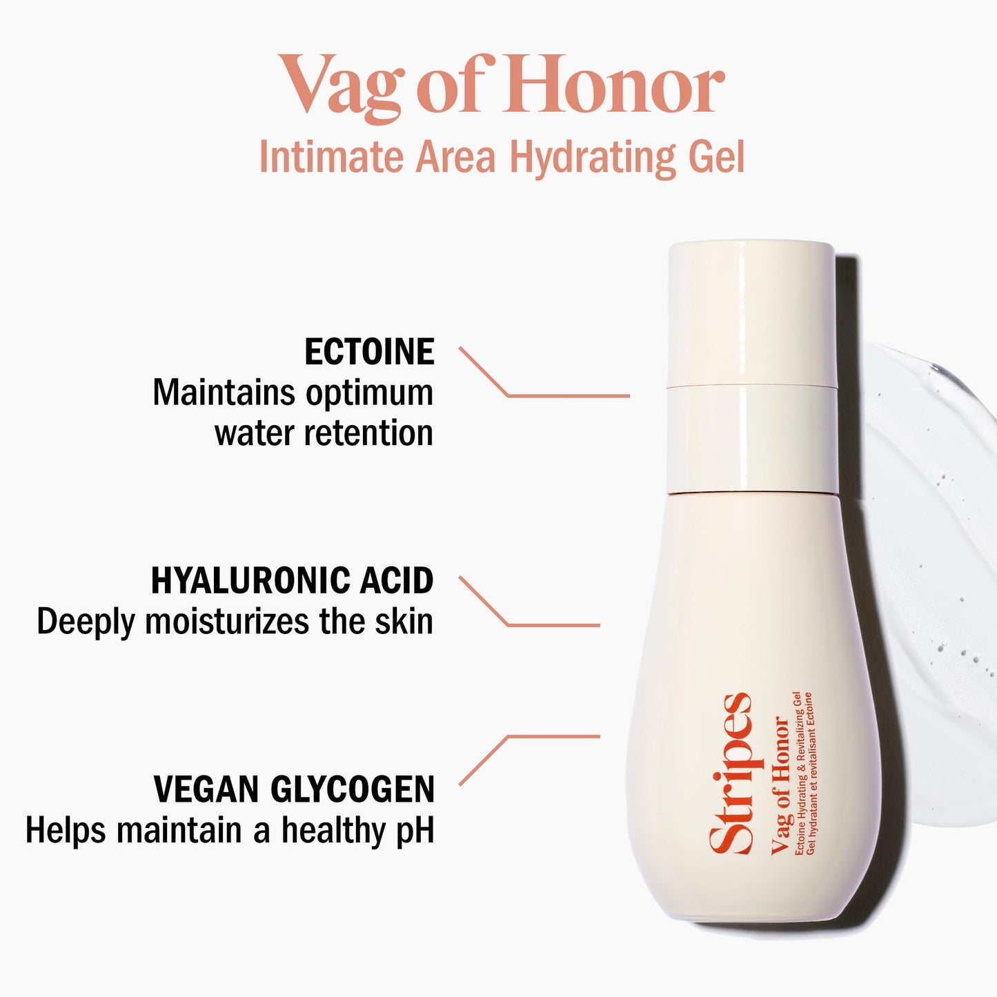 STRIPES by Naomi Watts - Vag Of Honor - Hydrating Gel For Relieving Vaginal Dryness STRIPESBuy Supplements Australia