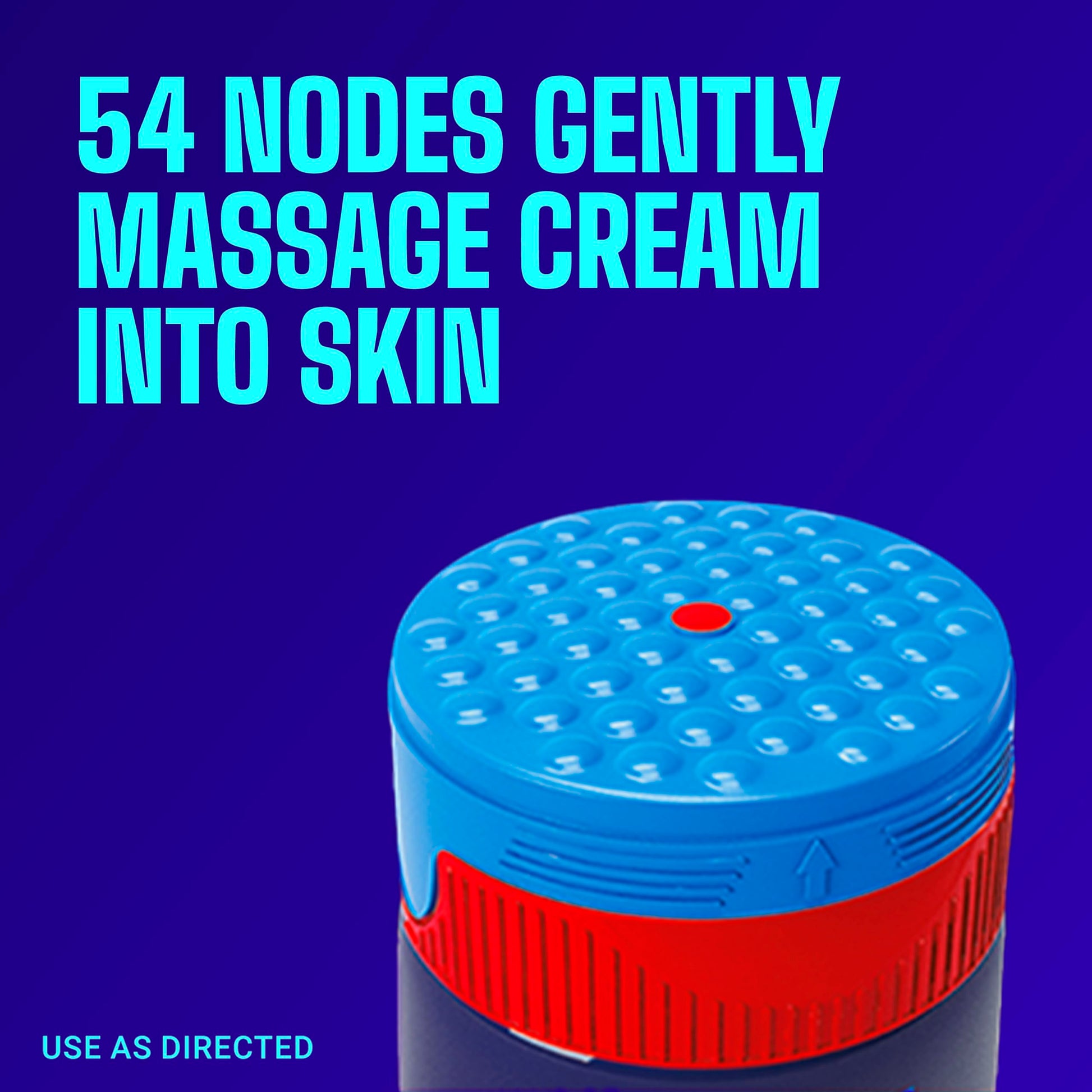 Icy Hot Advanced PRO Pain Relief No-Mess Cream with Massaging Applicator, Max Strength Pain Relief with Menthol 16% and Camphor 11% for Backaches, Joints, Muscle Strains and Arthritis, 3 oz Icy HotBuy Supplements Australia
